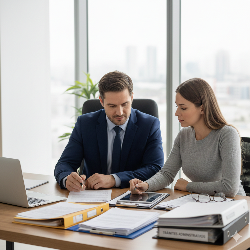 trámites administrativos