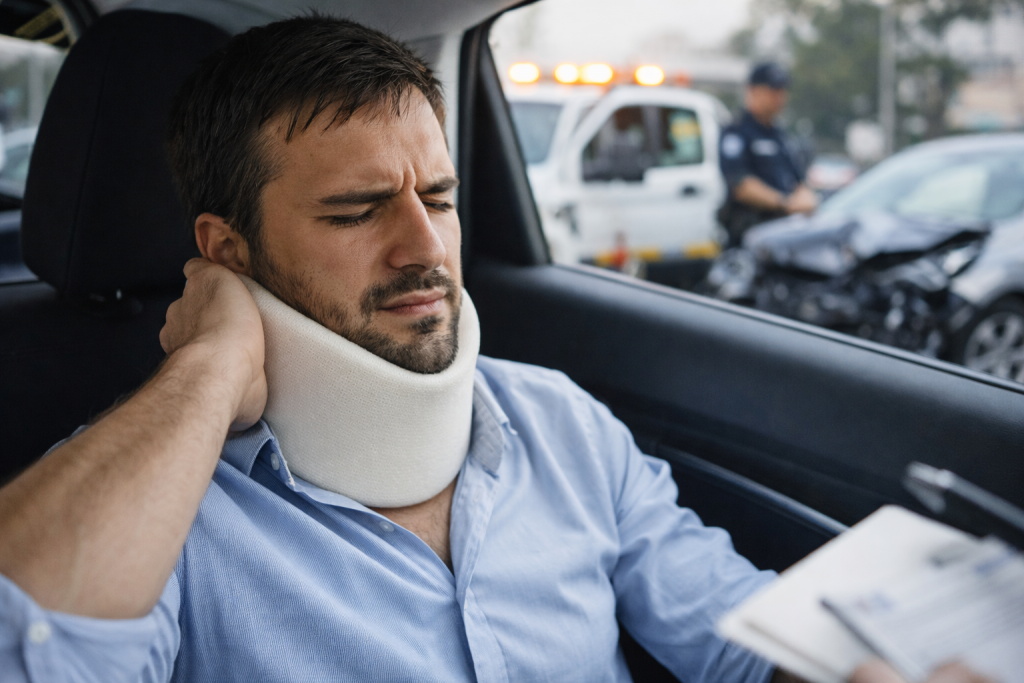 indemnización por cervicalgia accidente tráfico