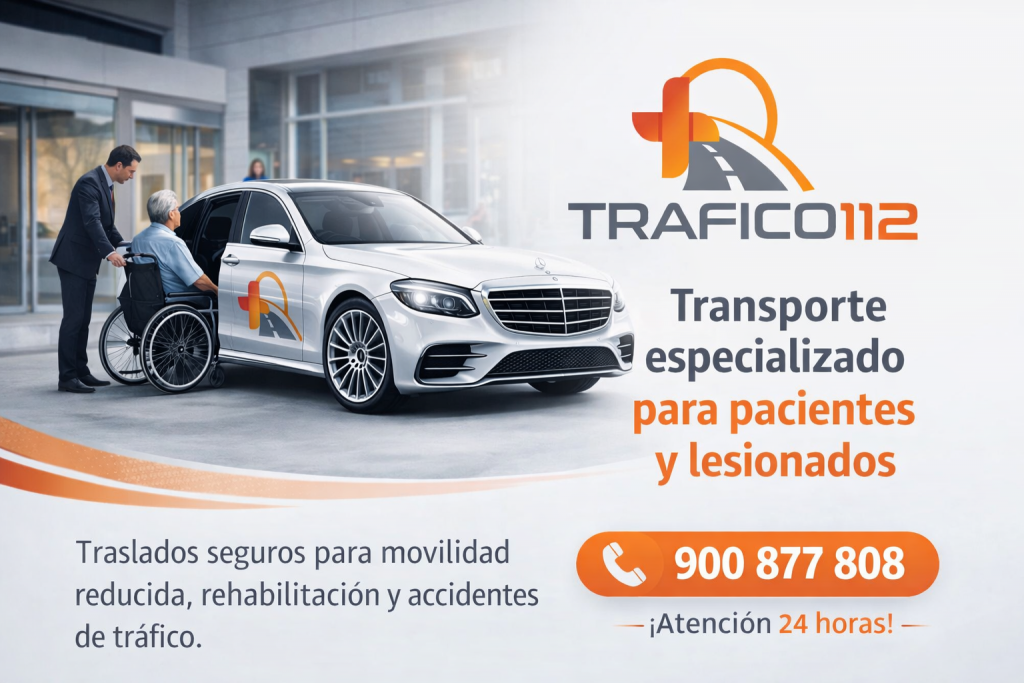 transporte especializado personas con movilidad reducida, accidentes de trafico
