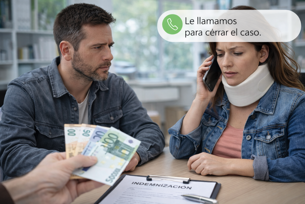 me llaman del seguro para cerrar el caso