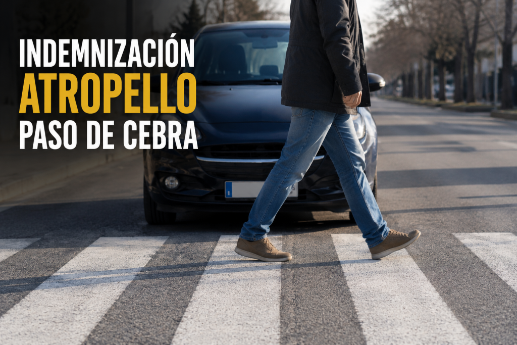 indemnización atropello paso de cebra