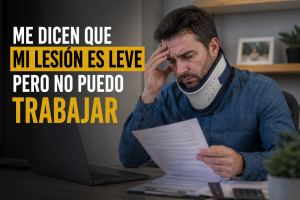 Me dicen que mi lesión es leve pero no puedo trabajar en España: qué ocurre cuando el dolor afecta realmente a tu vida laboral