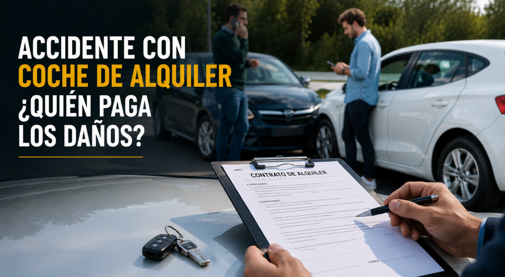 Responsabilidad y pago de daños en accidentes con coches de alquiler en España Accidente con coche de alquiler quién paga los daños