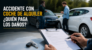 Responsabilidad y pago de daños en accidentes con coches de alquiler en España
