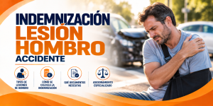 Indemnización lesión hombro: cuánto puedes reclamar y cómo se calcula
