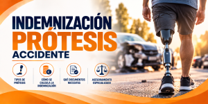 Indemnización prótesis accidente: qué gastos puedes reclamar y cómo se calcula